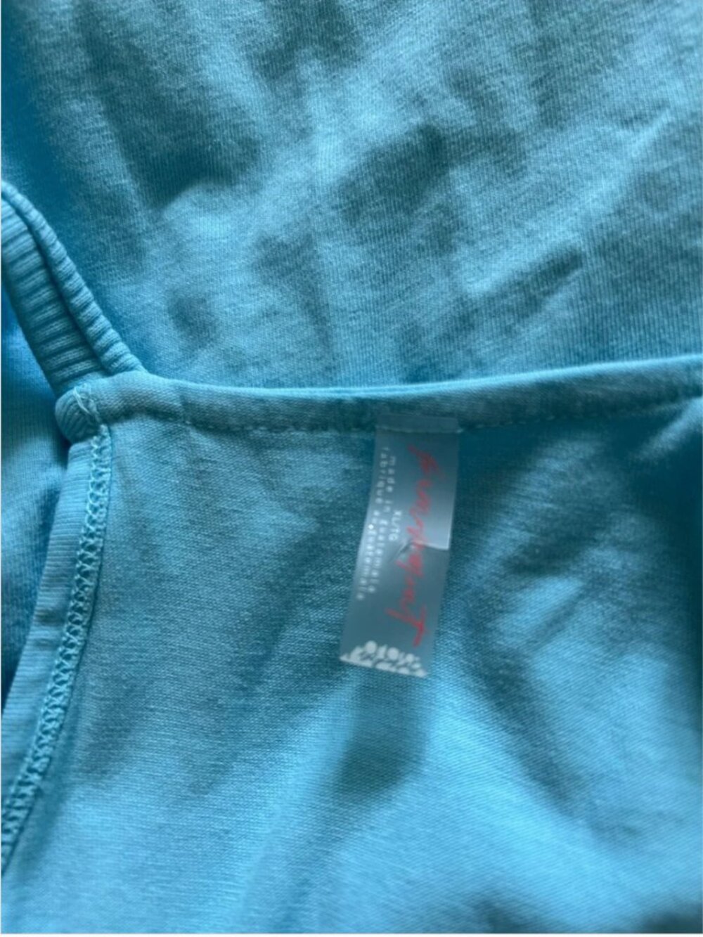 Free People Light Blue Mini Dress with Pockets - Picture 5 of 8
